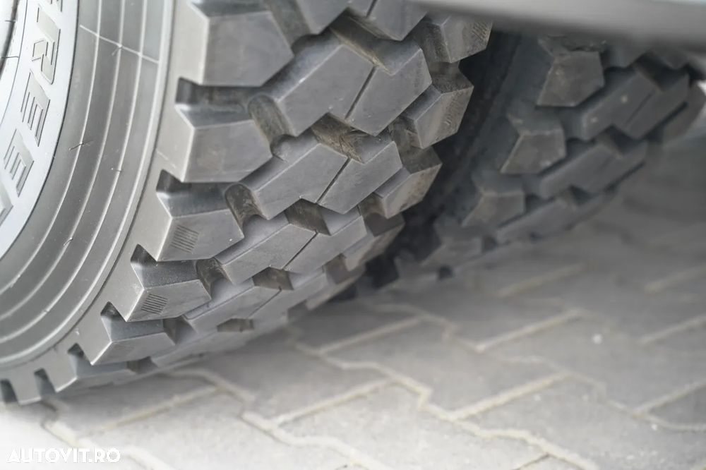 MAN TGS 35.460 / 8X4 / BASCULĂ SPATE / CLAPETĂ HIDRAULICĂ / MEILLER KIPPER / AUTOMAT / ANVELOPE 100% / PERDIERĂ ELECTRICĂ / EURO 6 - 24