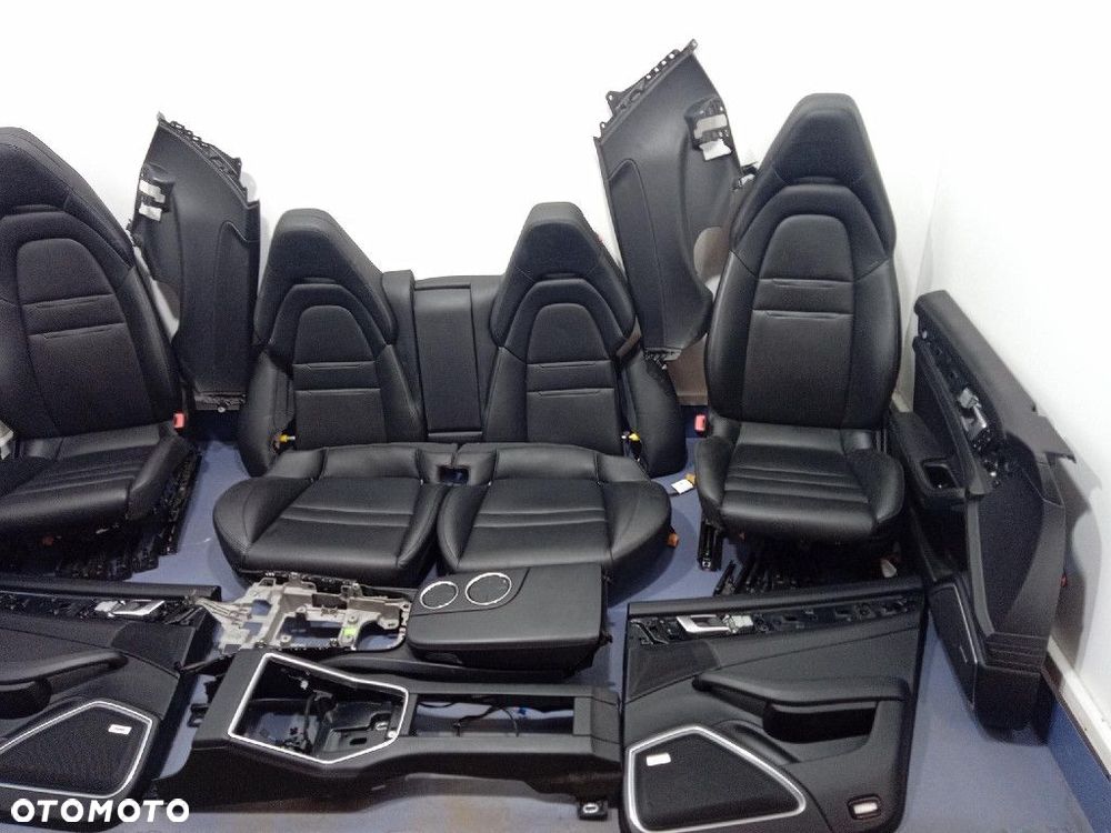 PORSCHE PANAMERA II 971 TURBO S FOTELE KANAPA BOCZKI KOMPLET - 3