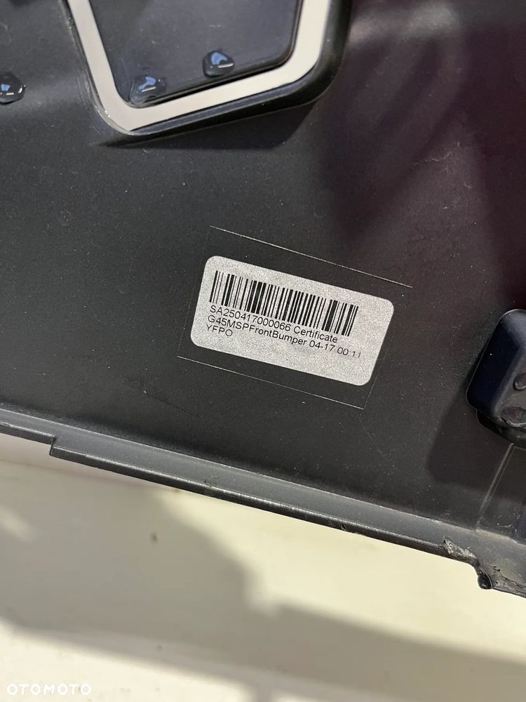 ZDERZAK PRZOD BMW X3 G45 M PAKIET 8087013 - 5