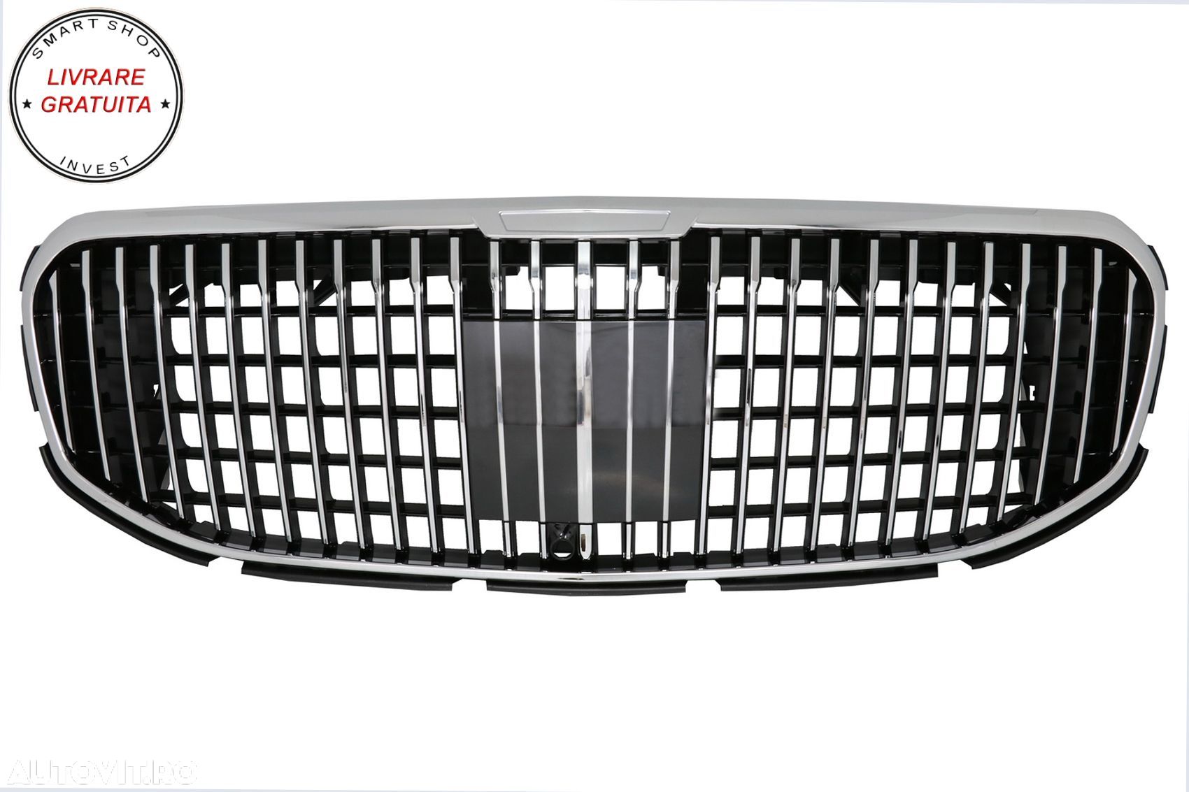 Grila Centrala Mercedes GLS SUV X167 (2019-2023) M Look Crom- livrare gratuita - 1
