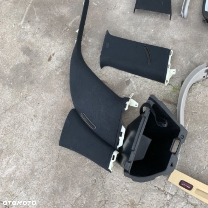 MERCEDES GL 164 listwa dekor plastik słupek czarny amg próg bagażnika uszczelka - 2