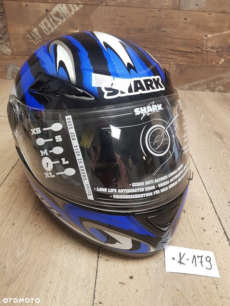 Kask motocyklowy Shark S500 Powder rozmiar L 59-60 - 1