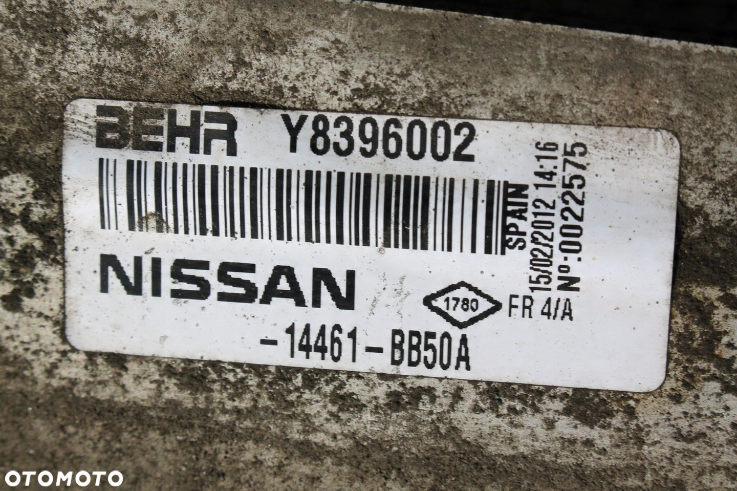 INTERCOOLER CHŁODNICA POWIETRZA NISSAN QASHQAI J10 1.6 DCI LIFT 09-13 - 8