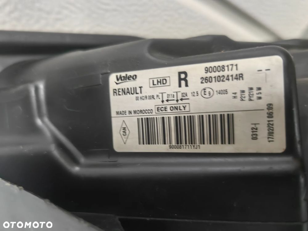 Dacia Dokker lampa przednia prawa - 6