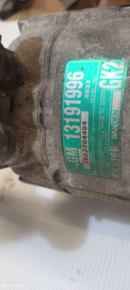 SPRĘŻARKA KLIMATYZACJI OPEL VECTRA C  13191996 - 4