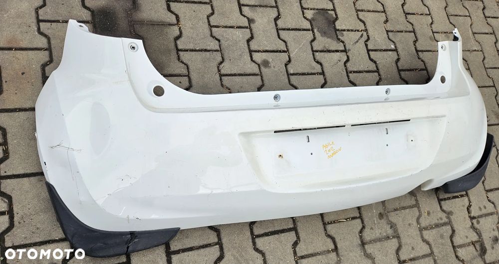 Opel Agilla II B  zderzak tył tylny