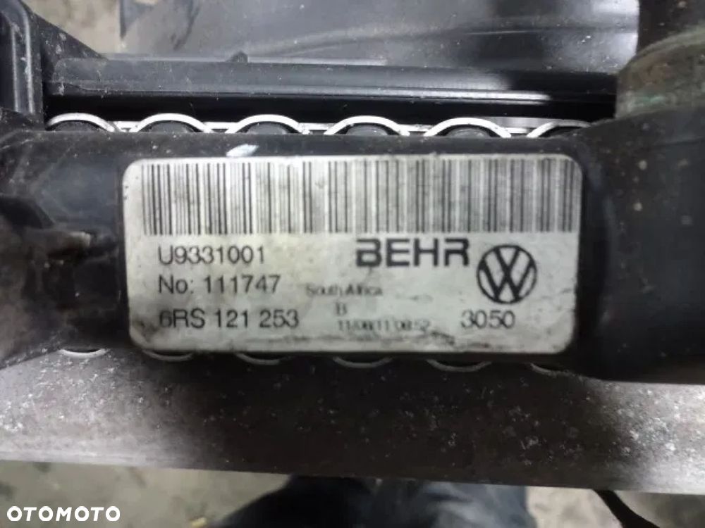 VW POLO 6R 1.6 TDI KOMPLET CHŁODNIC - 4