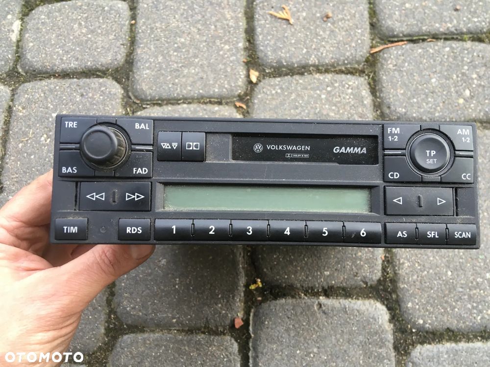 RADIO VW GAMMA PASSAT B5 GOLF IV T4 MULTIVAN T5 POLO SHARAN BORA LUPO + KOD - 3