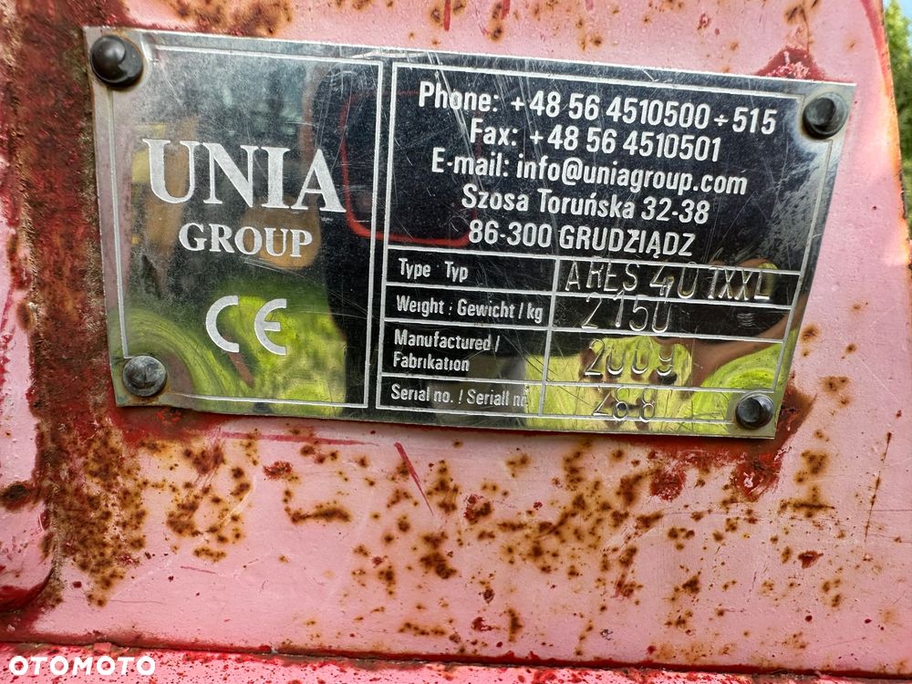 Unia Grudziądz Ares 40 TXXL 4m Talerzówka - 23