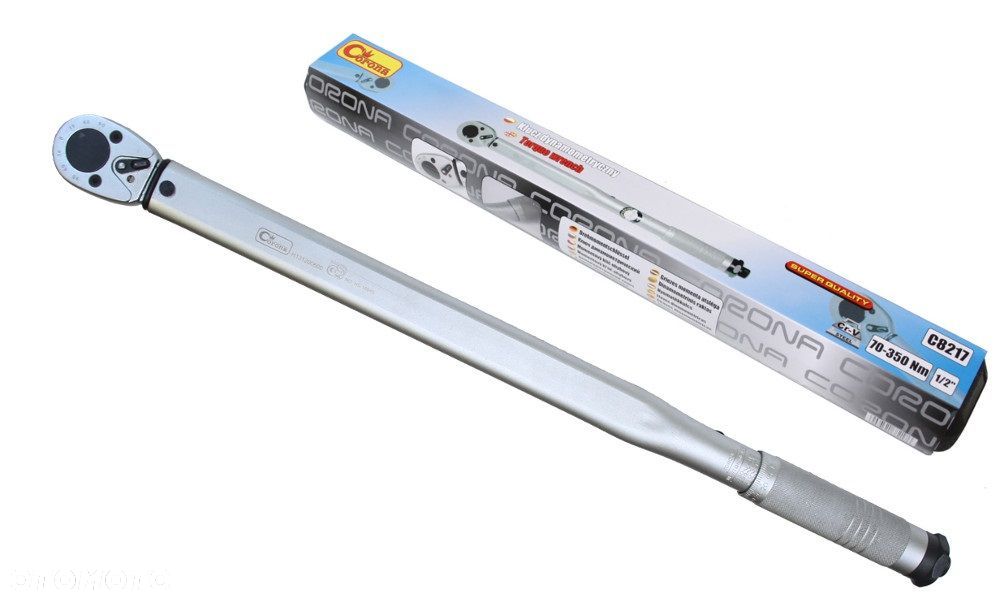 KLUCZ DYNAMOMETRYCZNY 1/2 70-350 Nm CORONA C8211 - 1