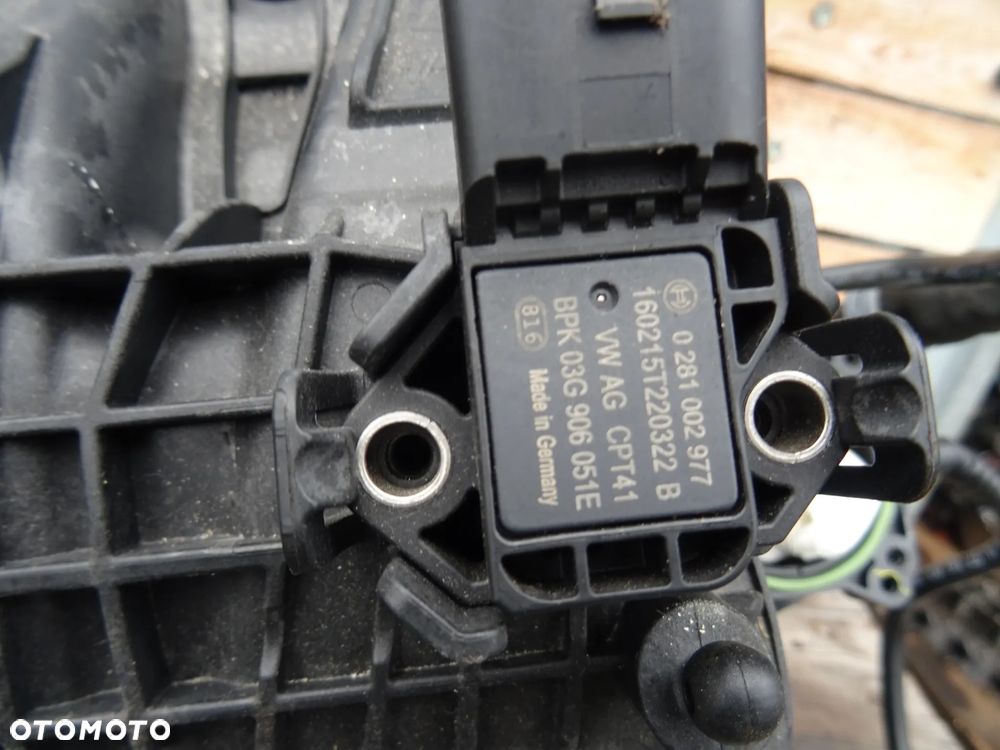 KOLEKTOR SSĄCY AUDI VW A3 GOLF 1.4TSI 04E129711L 04E145749B 04E129709PL - 6