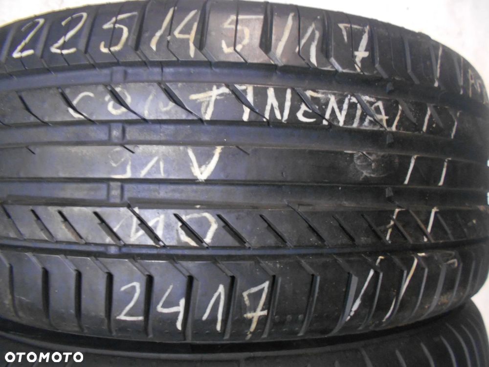 OPONY 225/45R17 CONTINENTAL CONTI SPORT CONTACT 5 MO DOT 1218 / 2417 7.9MM - 3