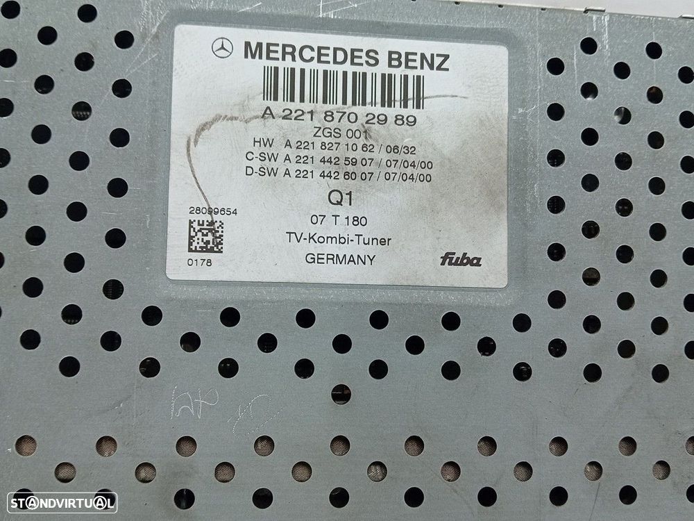 Rádio / auto-rádio MERCEDES-BENZ Classe S (W221) - 4