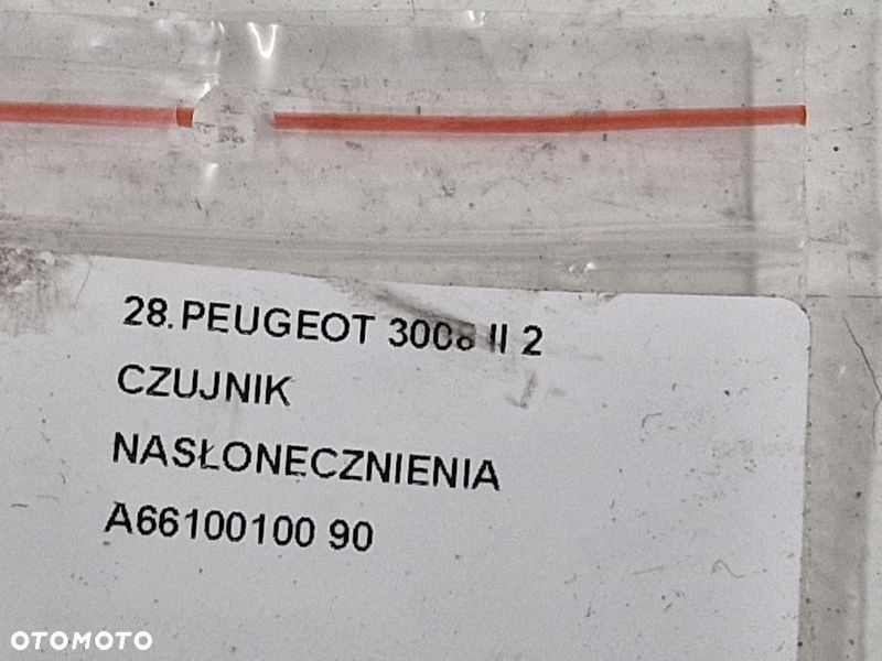 PEUGEOT 3008 II 2 CZUJNIK NASŁONECZNIENIA A66100100 - 6