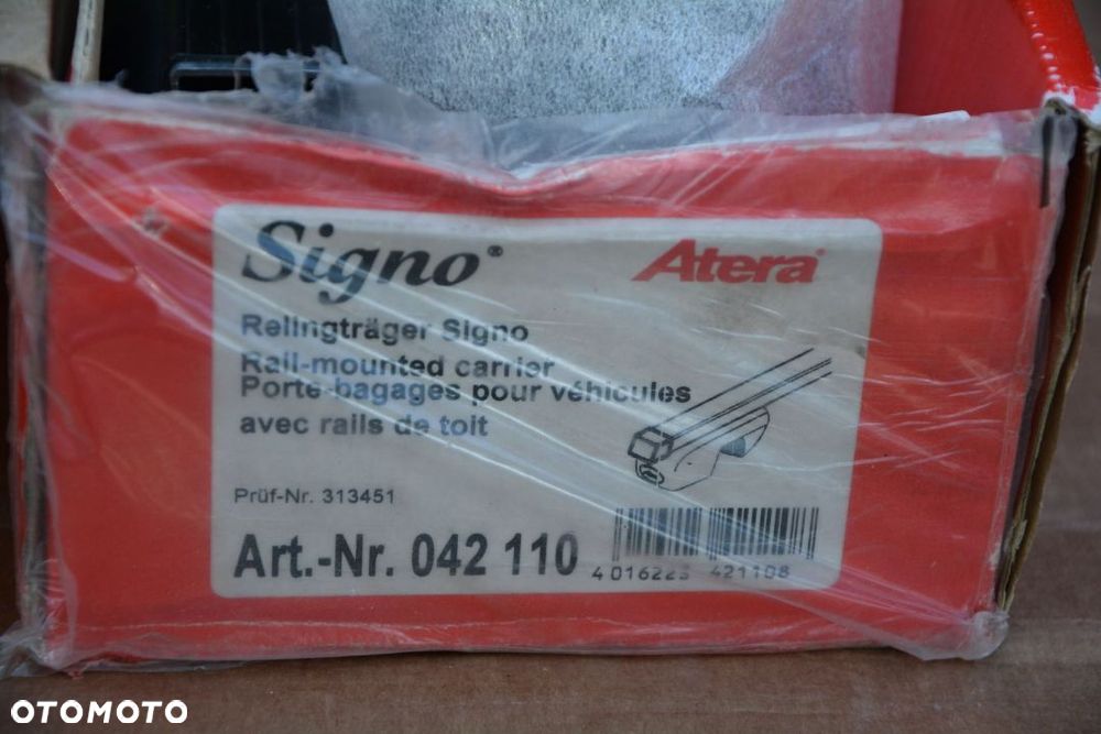 VW Passat B5 kombi / Golf 4 Bagażnik dachowy na relingi Atera ocynk klucz - 4