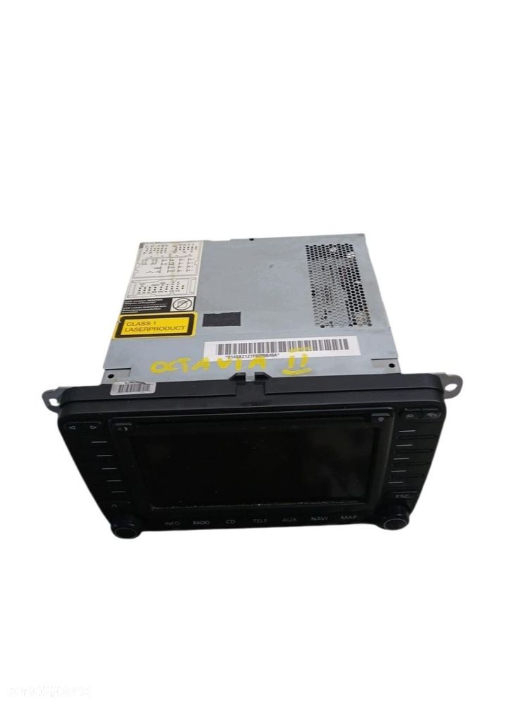 radio cd nawigacja skoda octavia ii 1z0035194a 7612002037 - 1