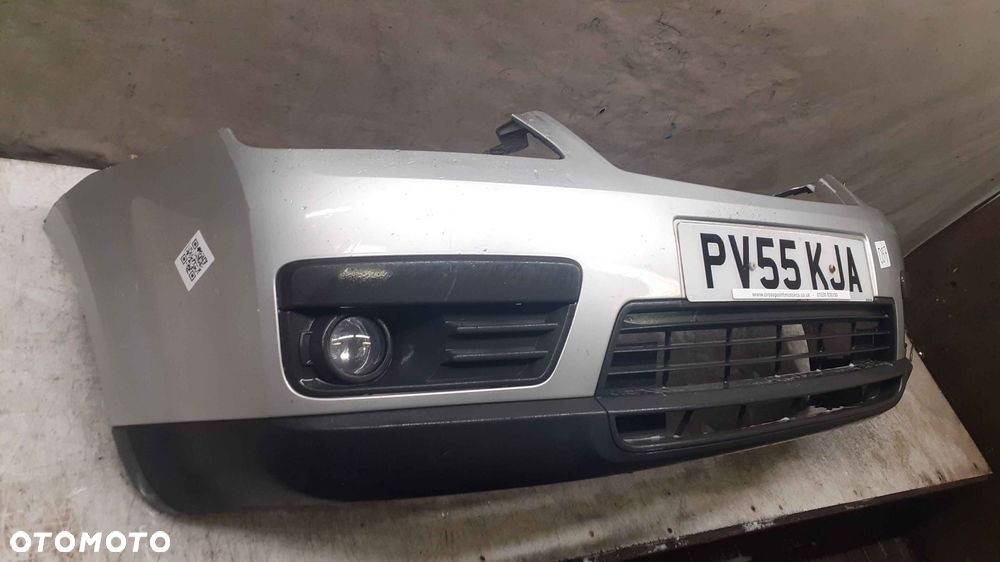 @ ZDERZAK PRZÓD PRZEDNI DO FORD FOCUS C-MAX HALOGENY 03 SREBRNY - 4