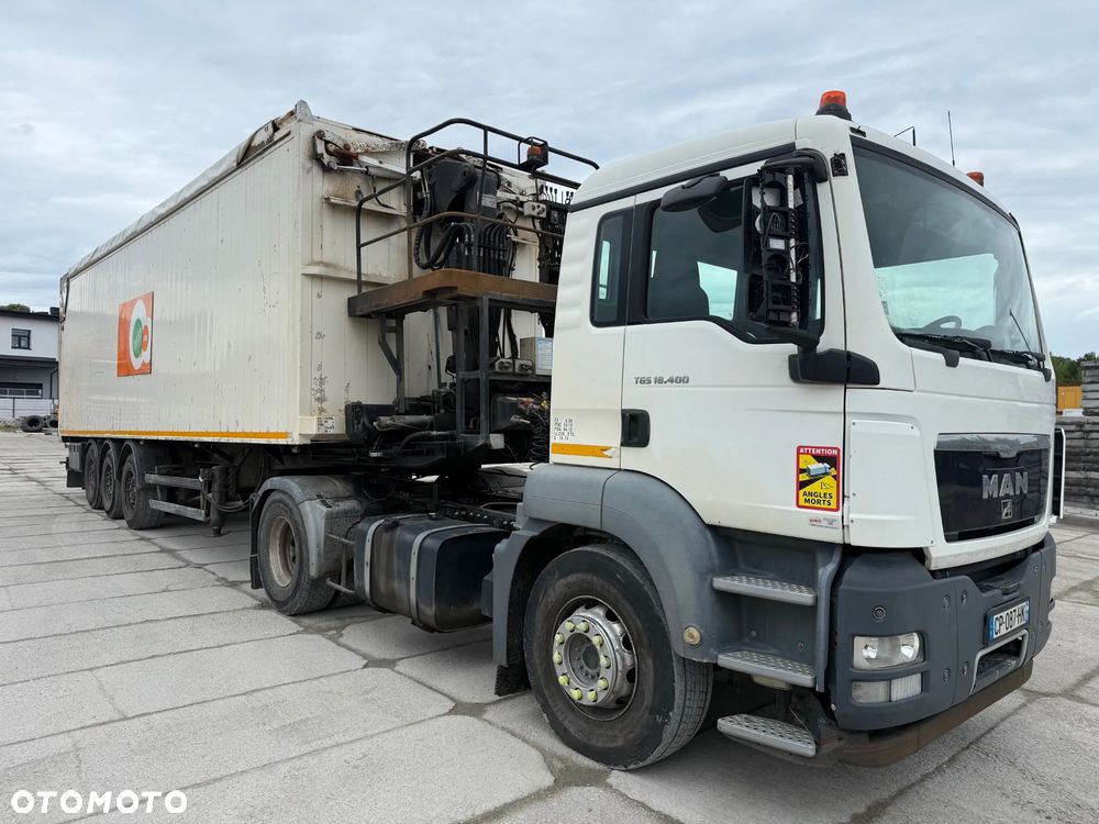 MAN TGS 18.400 + Naczepa śmieciowa +HDS Jonsered - 11