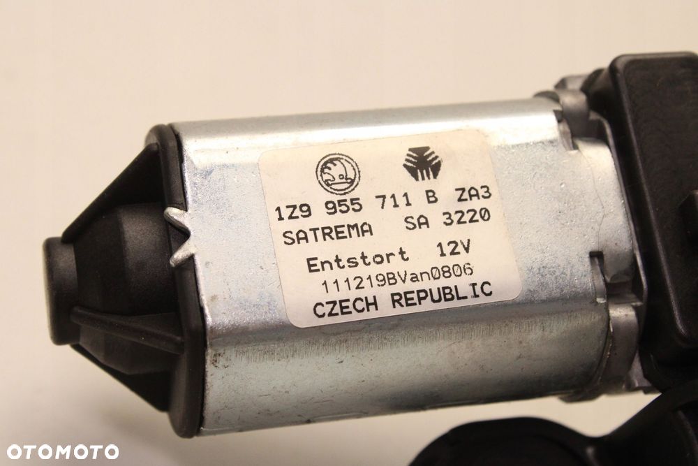 skoda octavia ii lift 08r- silniczek mechanizm wycieraczki tył - 5