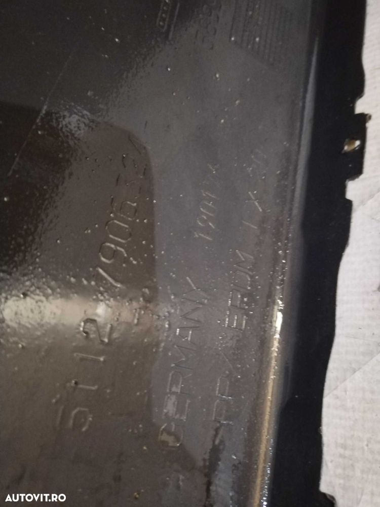 Bara spate BMW Seria 5, M-Sport F10, 2010, 2011, 2012, 2013, 2014, 2015, 2016, cod origine OE 51127906324. - 16