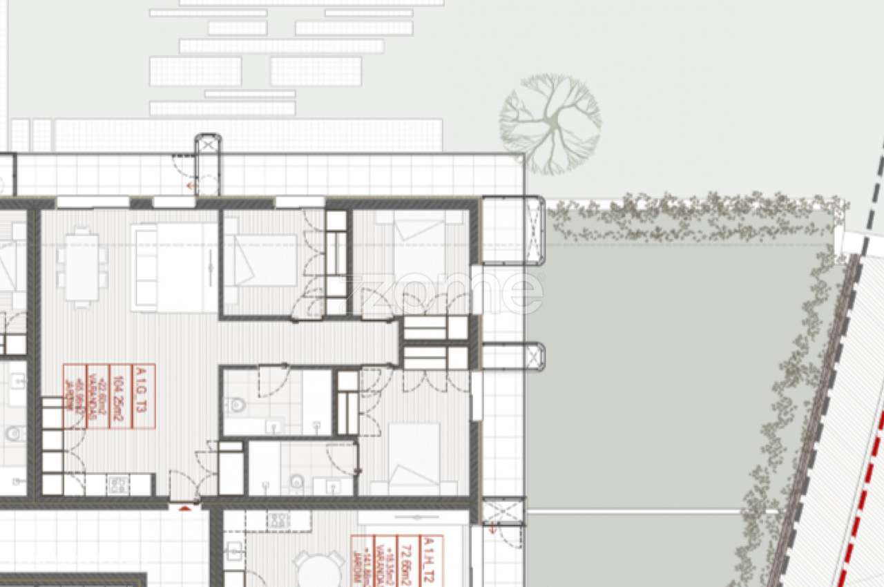 T3 Novo com Suite, Garagem, Varanda e Jardim | Vizela - Grande imagem: 4/21