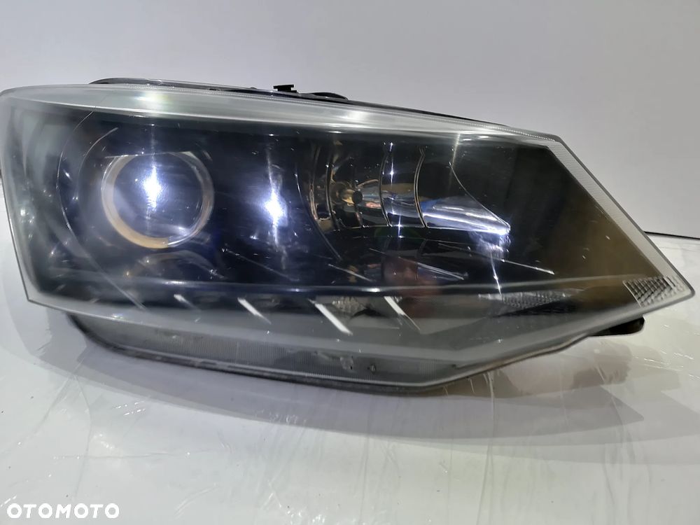 Lampa Prawa Skoda FABIA III 6V1 Soczewka Zwykła Led Przed Lift Przód Przednia - 2