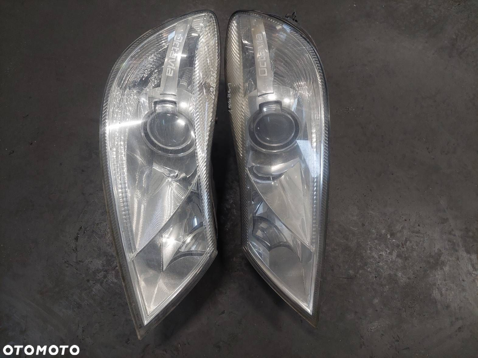 KOMPLETNY PRZÓD MASKA ZDERZAK LAMPA SKODA OCTAVIA II LIFT 9910 08-13r - 23