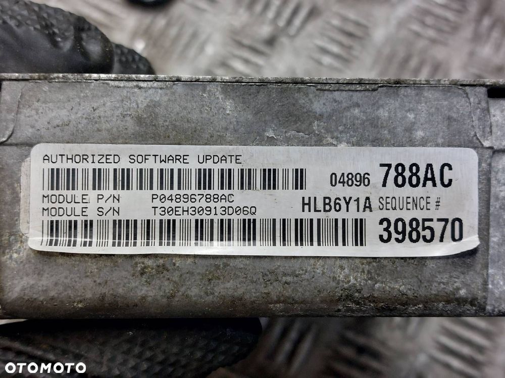 ZESTAW STARTOWY CHRYSLER SEBRING II 2.0 16V 04896788AC P04690715AE - 2
