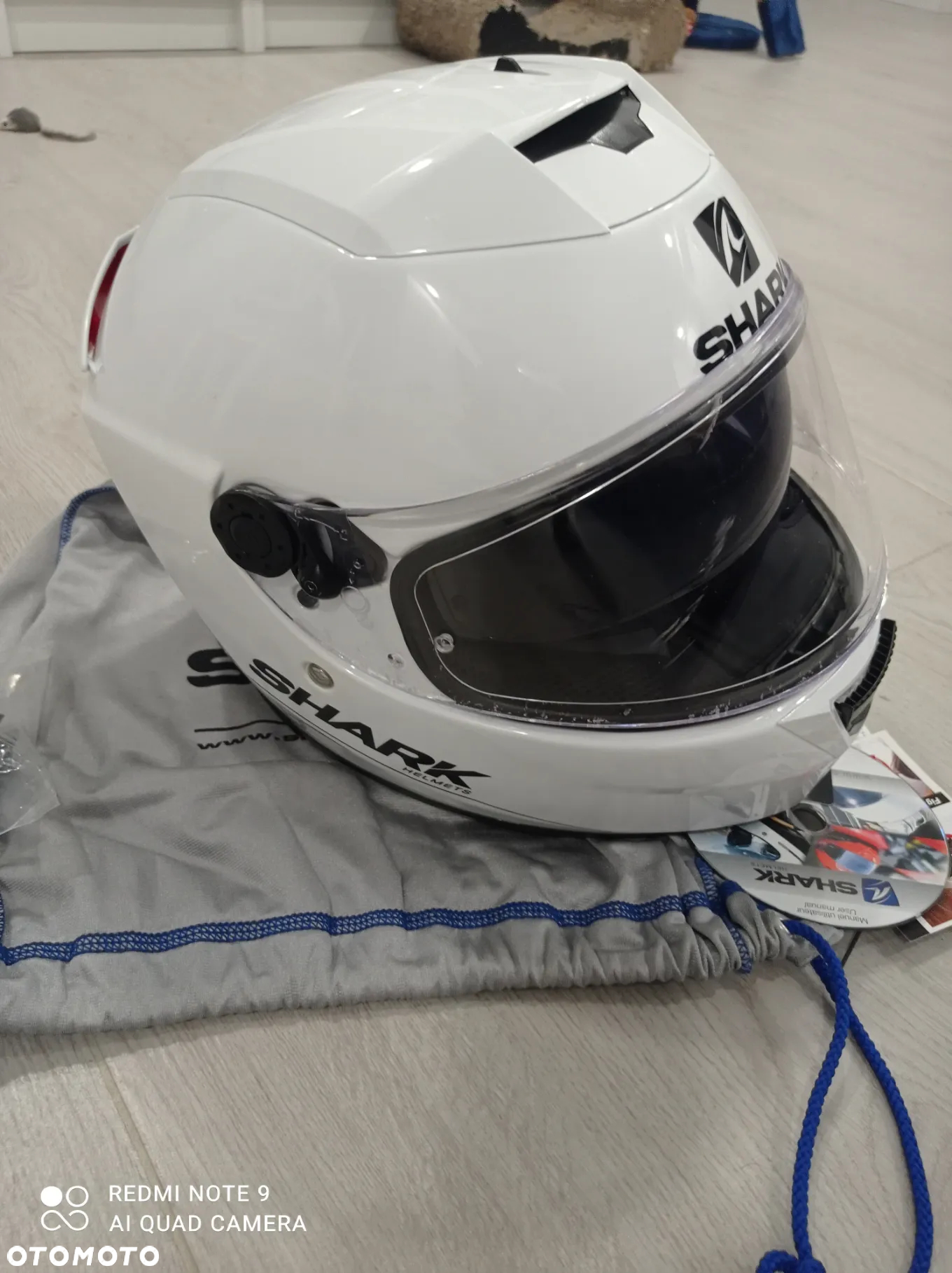 Kask Shark Speed -R Blank rozmiar XS + Interkom - 9