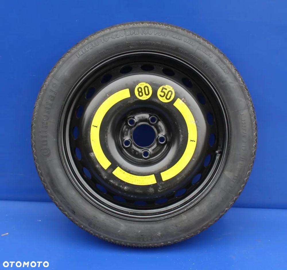 Koło dojazdowe rezerwa zapas 19" Mercedes W216 C216 W221 Lift A2214000202 - 3