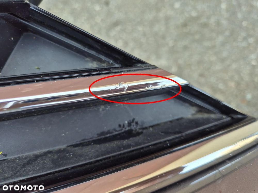 VW Passat B8 lifting R Line 19- zderzak przedni kratka grill ślizg 3G0 - 3