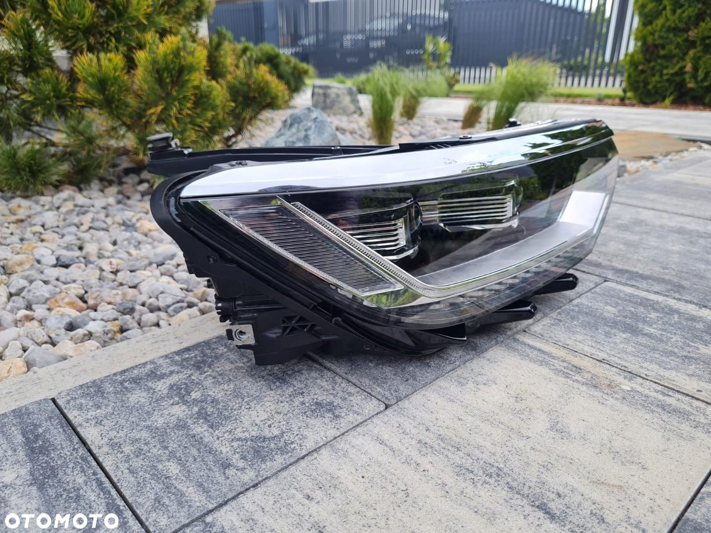 VW PASSAT B8 3G1 Lampa prawa przód Full Led Dynamic 3G1941082G Chrom - 4