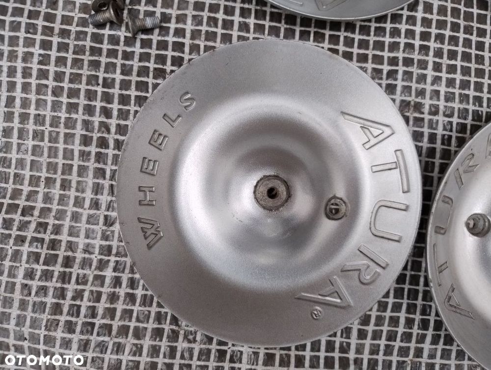 Komplet dekielków metalowych firmy Artura wheels wysyłka OLX śrubki - 3
