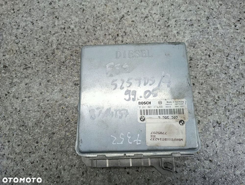KOMPUTER, STEROWNIK BMW 5 E39 7785207  2.5 D 525tds - 2