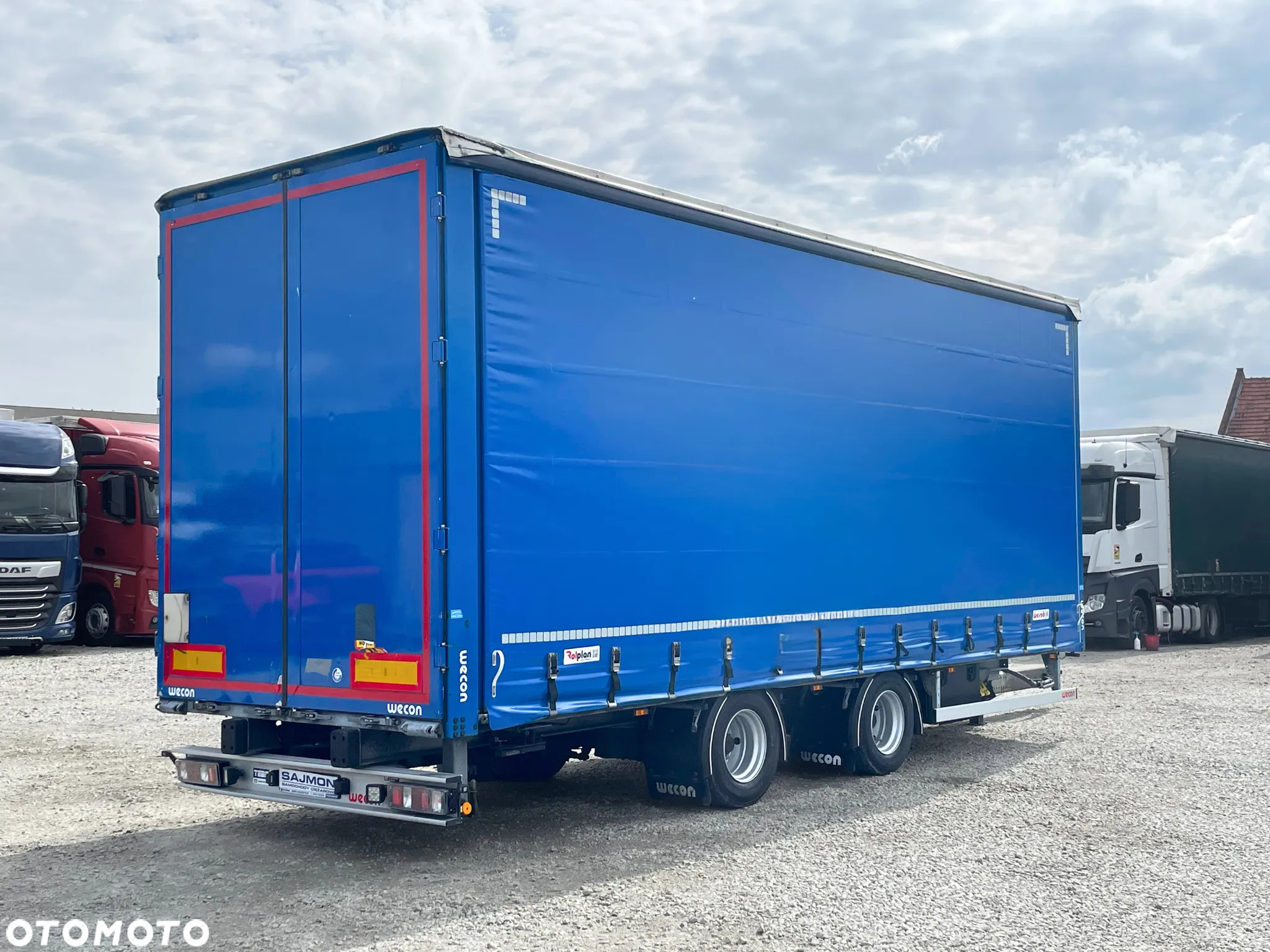 Wecon PRZYCZEPA TANDEM / 7,75 M / SUWANY PODNOSZONY DACH / SALON PL - 3