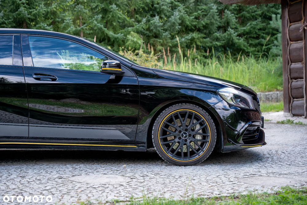 Mercedes-Benz Klasa A AMG 45 4Matic AMG Speedshift 7G-DCT Yellow Night Edition - 17
