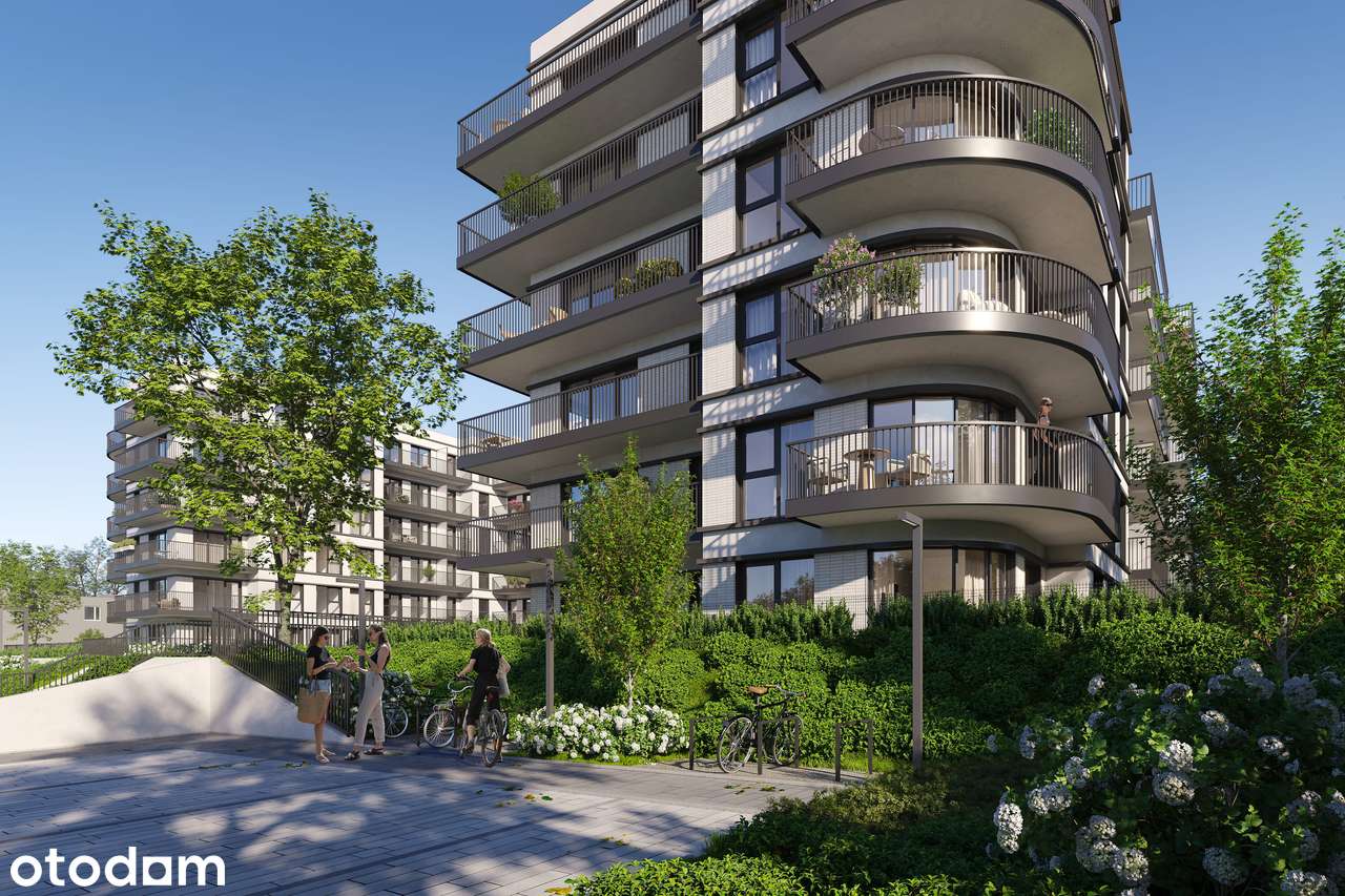 3-pokojowe mieszkanie 61m2 + 2 ogródki