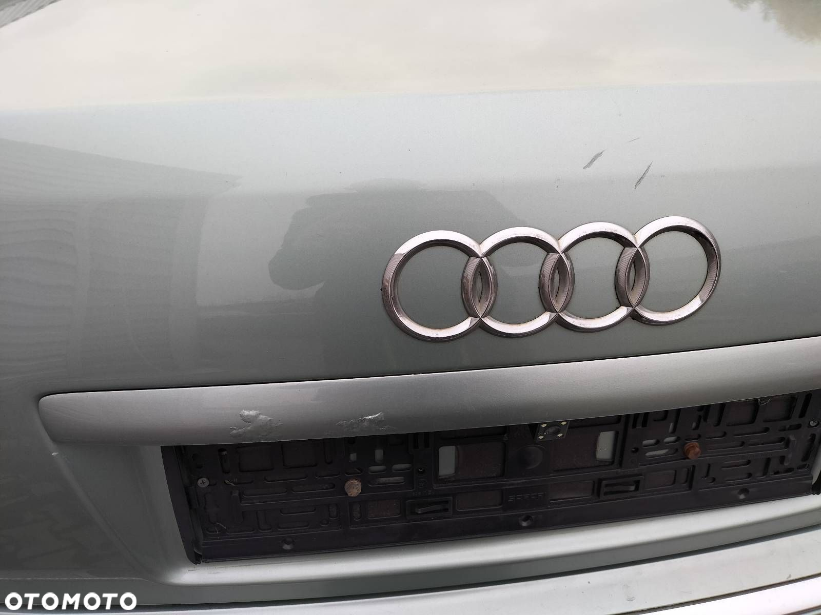 KOMPLETNY TYŁ KLAPA BAGAŻNIKA ZDERZAK TYŁ LAMPY AUDI A8 D3 LX6Z - 6
