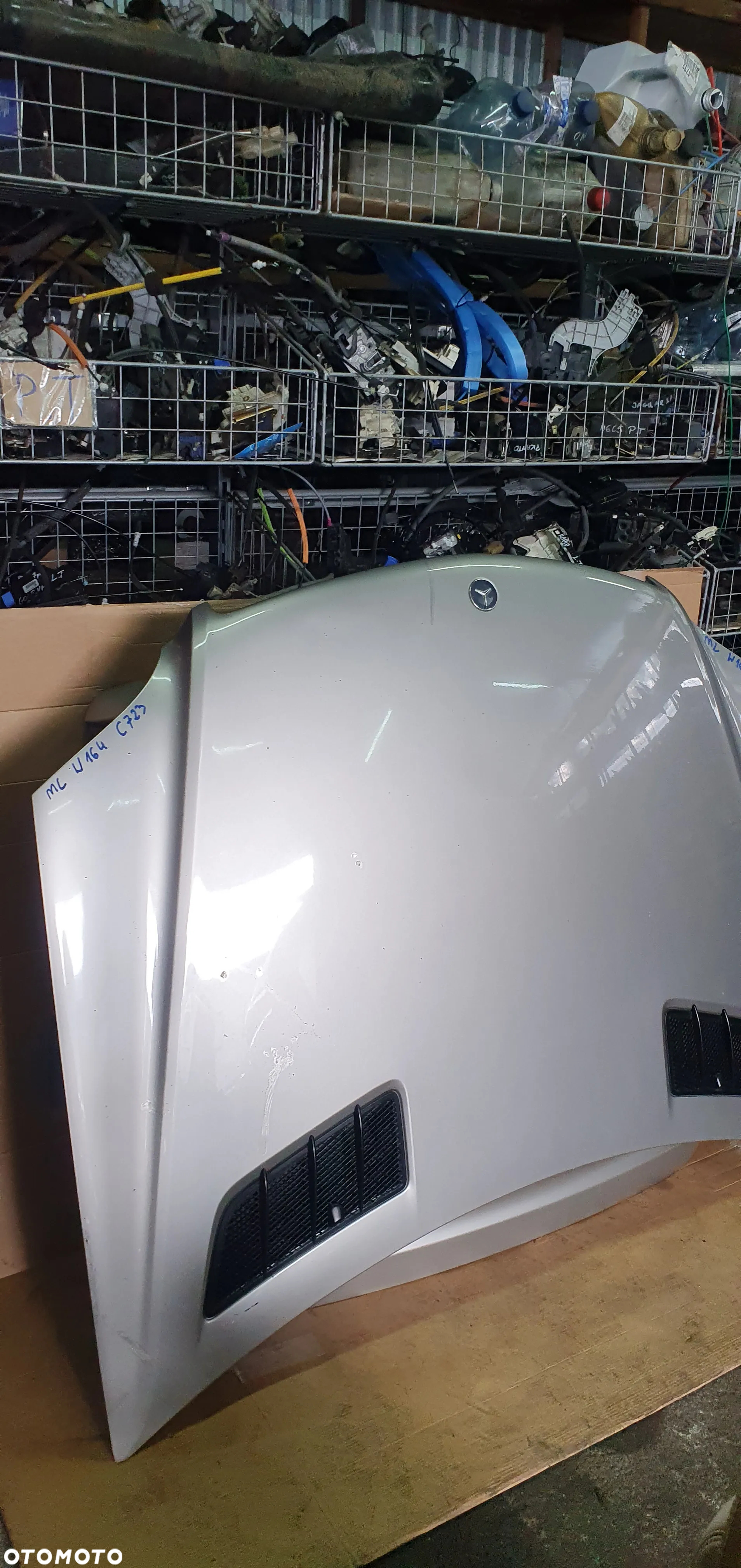 Maska pokrywa silnika Mercedes ML W164 C723 - 3