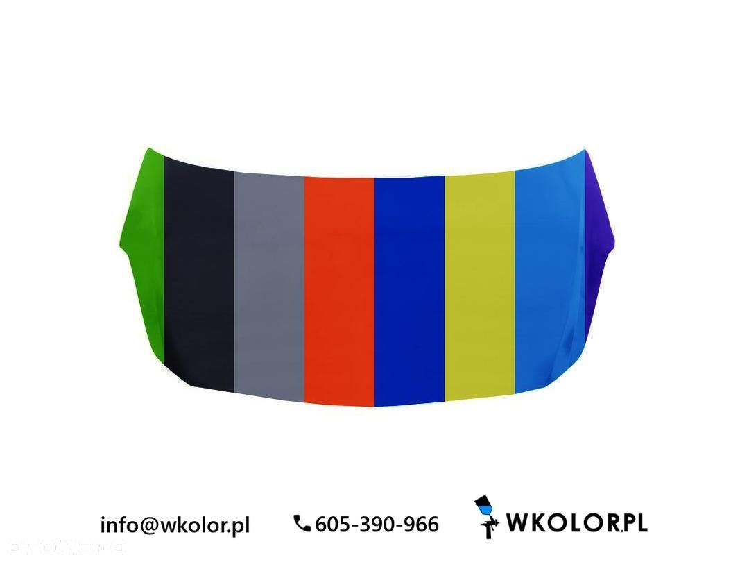 NOWA POKRYWA SILNIKA OPEL CORSA D 2009-2014 LAKIEROWANA W KOLOR - 1