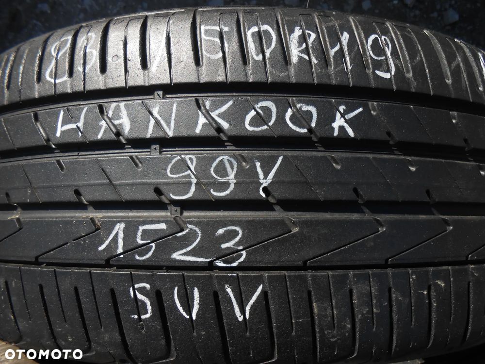 OPONY  235/50R19 HANKOOK VENTUS S1 EVO2 SUV DOT 1523 8MM - 4