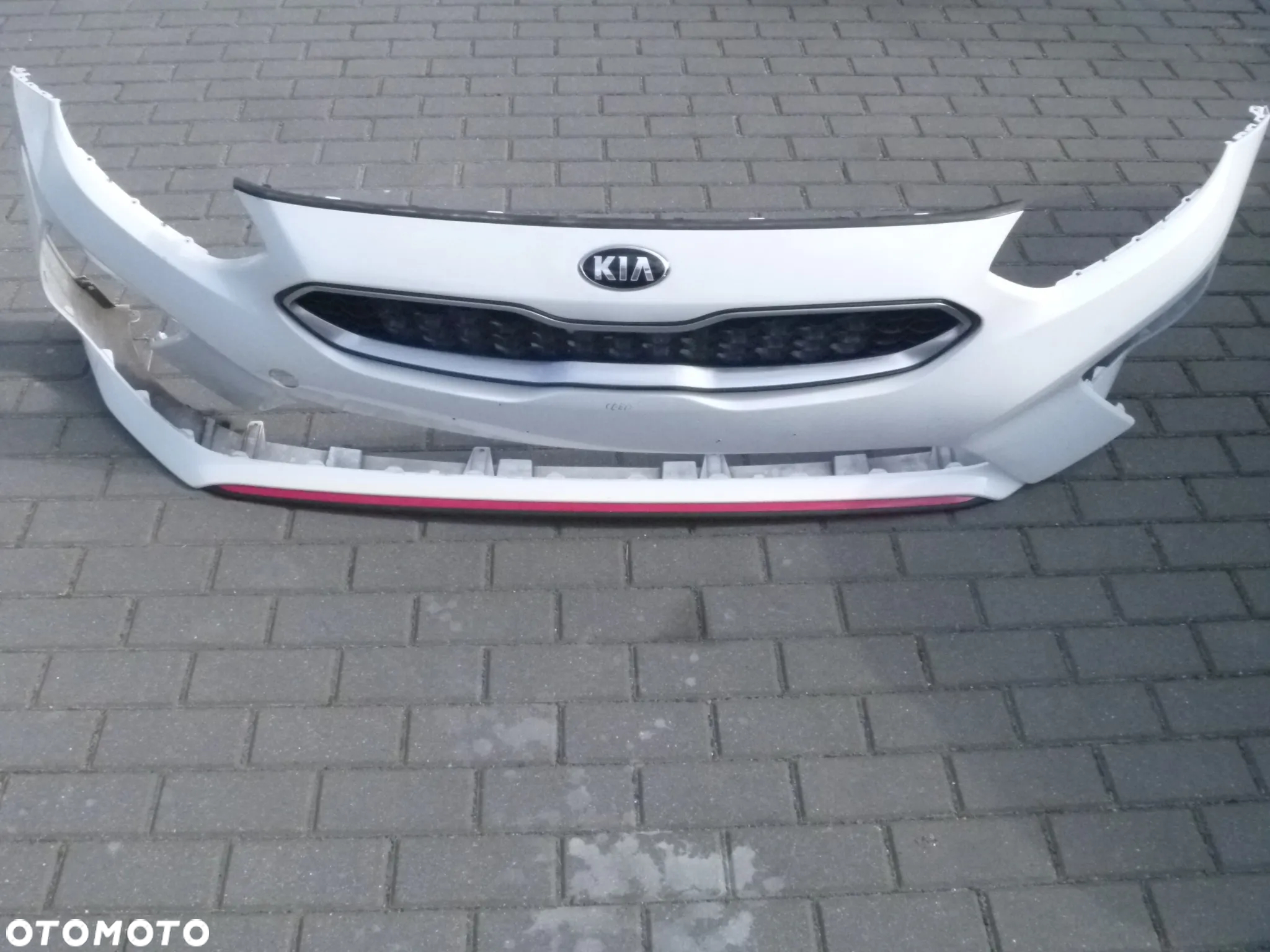 KIA CEED 3 III GT 2018-ZDERZAK PRZEDNI ATRAPA KRATKA ORYGINAŁ ŁADNY - 5