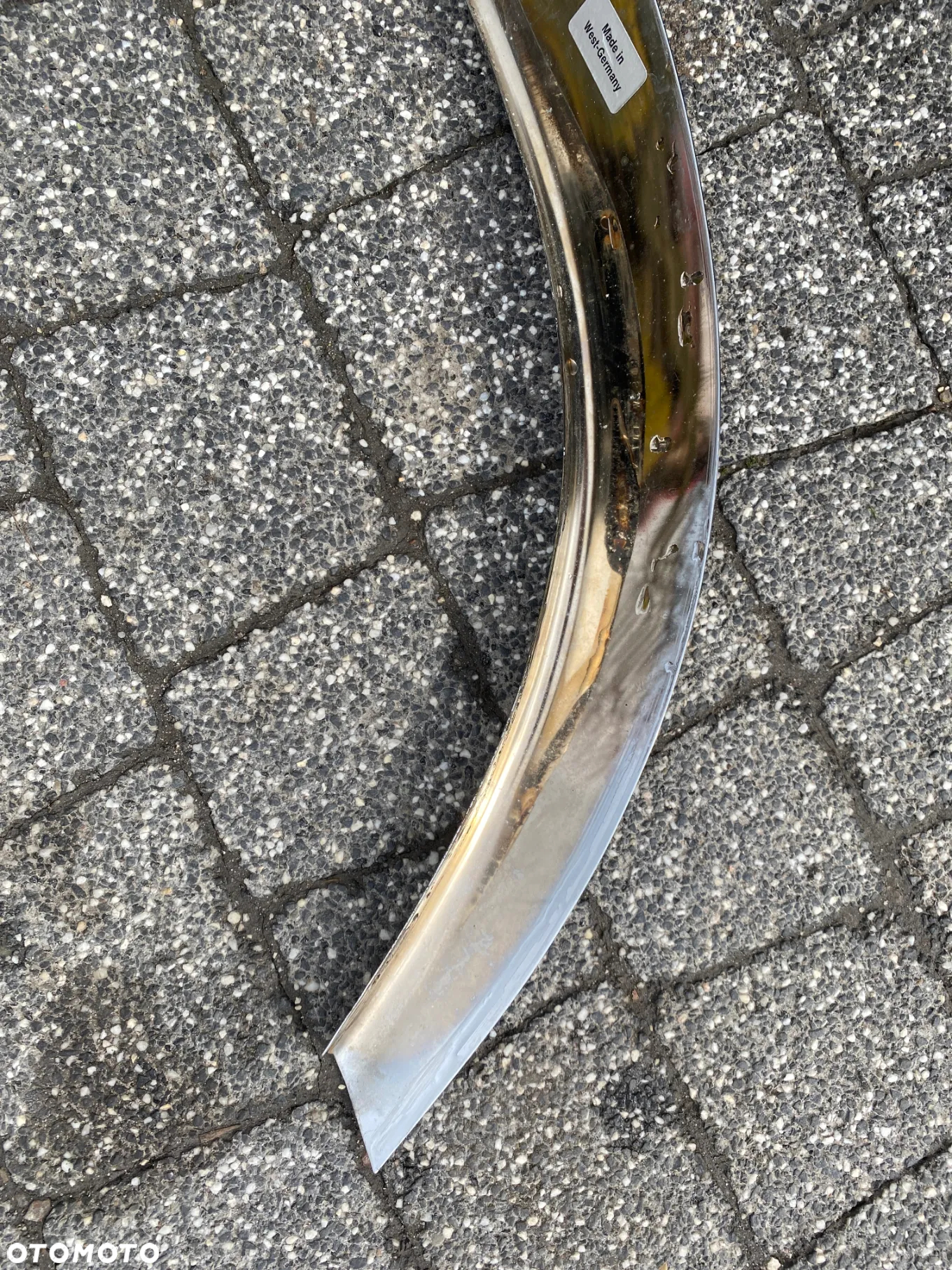 NADKOLE CHROM LEWE PRAWE TYŁ PRZÓD CHROM MERCEDES W107 R107 C107 SLC - 28