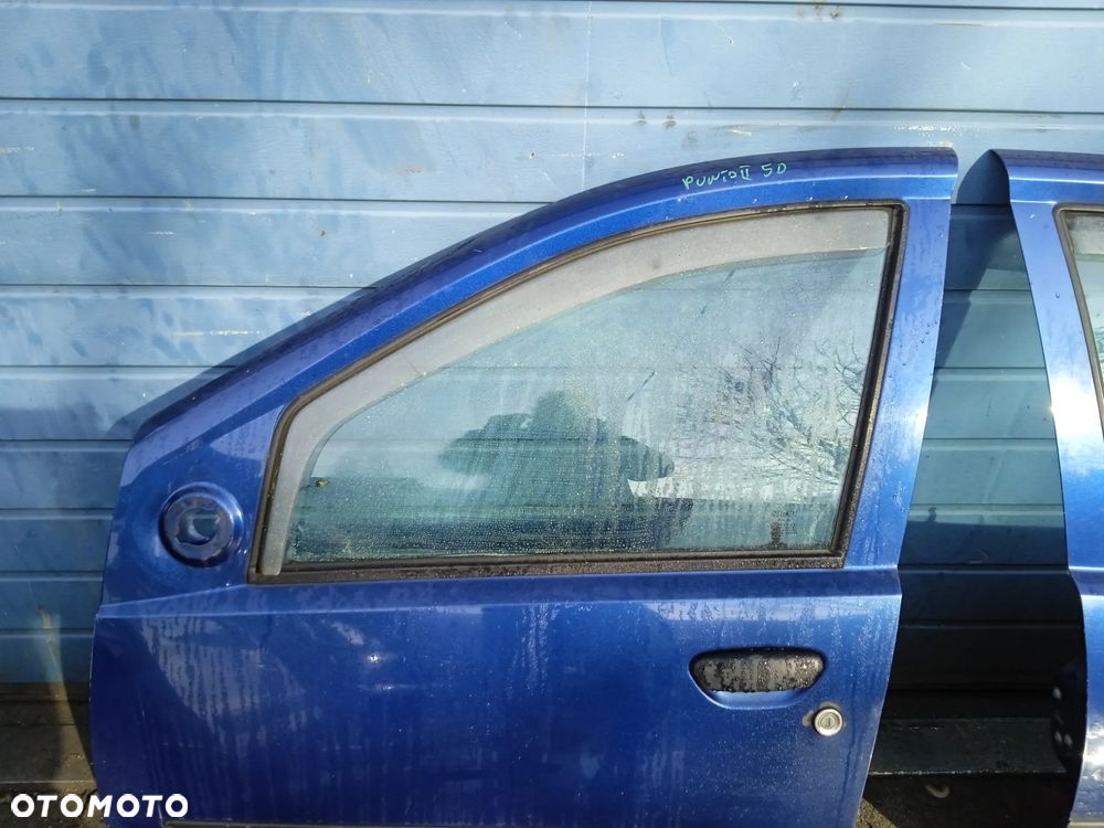 DRZWI FIAT PUNTO II 2 5-DRZWI PRAWY LUB LEWY PRZÓD ZAMEK KLAMKA SZYBA PODNOSNIK BOCZEK - 9
