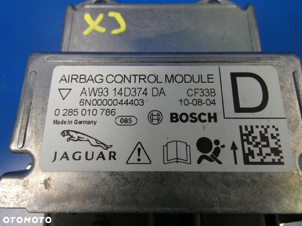 JAGUAR XJ X351 MODUŁ PODUSZEK AIR BAG - 2