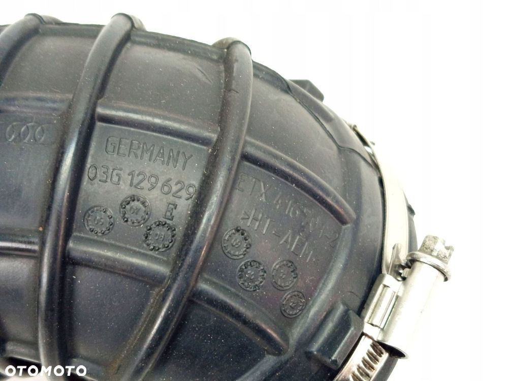 PRZEWÓD WĄŻ DOLOT POWIETRZA A4 B8 A5 8T 2.0 TDI 03G129629E - 5