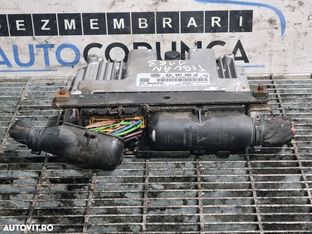 Calculator motor Volkswagen Tiguan 5N Facelift 2.0 TDI 2011 - 2015 140CP Manuala CFFB ... - 3