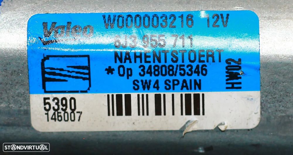 MOTOR LIMPA VIDRO TRASEIRO SEAT IBIZA - 4