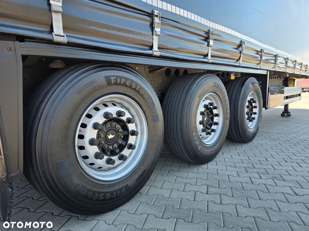 Schmitz Cargobull SCB S3T STANDARD FIRANKA OŚ PODNOSZONA  Z DE MAŁY PRZEBIEG SUPER STAN  !!! - 24