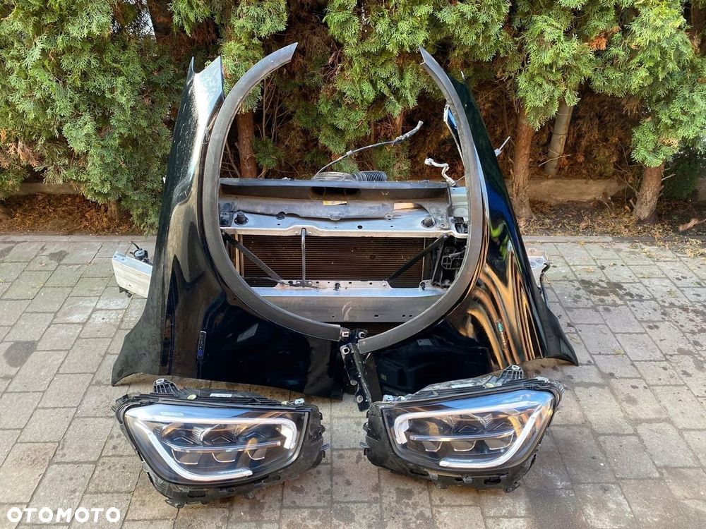 ZDERZAK MASKA LAMPA PAS KOMPLETNY PRZÓD MERCEDES GLC 253 LIFT HYBRYDA - 1